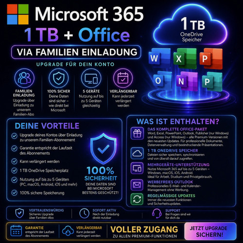 Microsoft 365 office family - family, 12