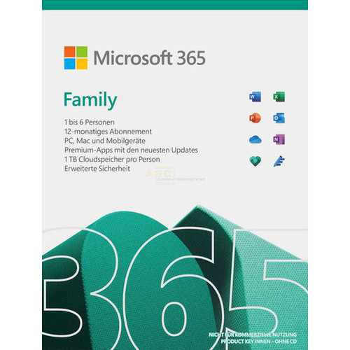 Microsoft 365 family - microsoft, (+